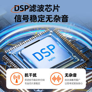 Casque <span class=keywords><strong>INPHIC</strong></span> H1S filaire et sans fil double mode avec radio FM, suppression active du bruit (ANC) et chargement sans fil - Product Image 3
