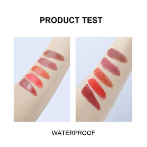 Brillant à lèvres 3 en 1 Multi-fonction Eyeshadow Blush Lip Gloss Mud velour matte fard à paupières rouge à lèvres OEM personnalisé - Product Image 6