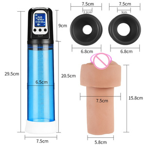 Bomba de Vacío para Pene con Pantalla LCD Automática, 4 Modos de Succión, Máquina de Terapia Médica para la Erección Masculina - Product Image 4