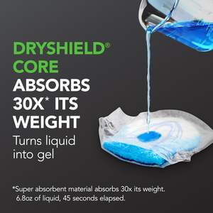 Coussinets d'incontinence <span class=keywords><strong>pour</strong></span> hommes biodégradables et doux <span class=keywords><strong>pour</strong></span> la peau, en bambou, antibactériens, désodorisants, hautement absorbants - Product Image 5