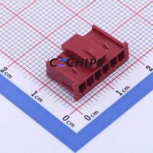 XARP-06V-R Housing (Wire-to-Board / Wire-to-Wire) P=2.5mm Connector 1x6P 2.5mm XA 1 - Product Image 1