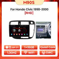 Lecteur DVD MEKEDE Android 11 pour HONDA CIVIC EK3/EK4/EK9 1995-1999 autoradio gps commande vocale lecteur dvd auto android