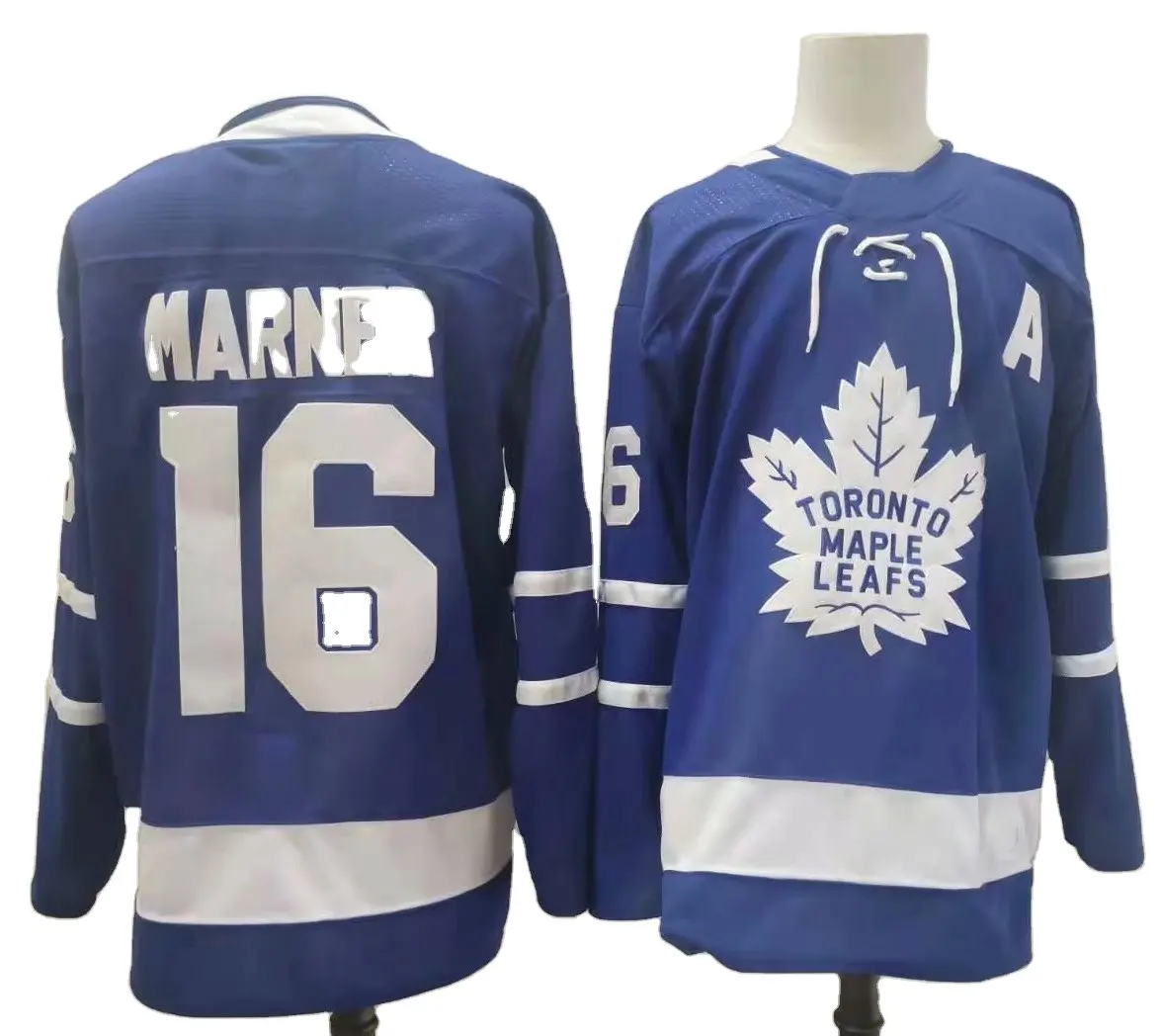 टोरंटो मेपल-Leafs मैथ्यू Marner कैम्पबेल आइस हॉकी जर्सी