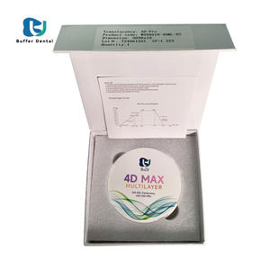 Bloc de <span class=keywords><strong>zircone</strong></span> multicouche 4D Max à haute performance pour les laboratoires dentaires, les cliniques dentaires, les matériaux de dentisterie <span class=keywords><strong>en</strong></span> fauteuil, les couronnes et les bridges - Product Image 5