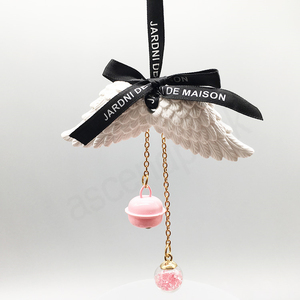 Nhà Sản Xuất Trực Tiếp Góc Cánh Hình Mặt Dây Chuyền Trang Trí Nơ Hương Đá Hun Khói Hương Liệu Đá Khuếch Tán - Product Image 2