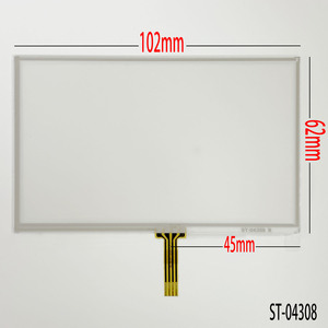 <span class=keywords><strong>4.3</strong></span> <span class=keywords><strong>inch</strong></span> chung 4 dây điện trở st04301 105*65mm st04308 102*62mm 105mm * 65mm 102mm * 62mm kính cảm ứng <span class=keywords><strong>Digitizer</strong></span> màn hình - Product Image 2