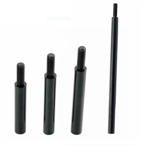 Adjustable Aluminum Gear <b>Shift</b> Lever Extender M10 M12 Threaded Car Modification <b>Knob</b> - Product Image 2