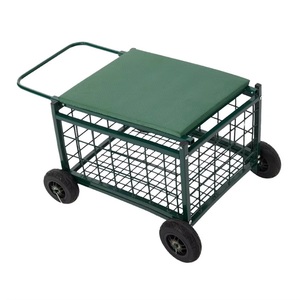 <span class=keywords><strong>Chariot</strong></span> <span class=keywords><strong>de</strong></span> jardin pliable avec plateau <span class=keywords><strong>de</strong></span> <span class=keywords><strong>rangement</strong></span>, capacité <span class=keywords><strong>de</strong></span> charge lourde, structure métallique, siège, pour la maison, le jardin, la pépinière, <span class=keywords><strong>chariot</strong></span> à outils - Product Image 6