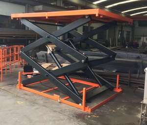 Fabricante Fijo plataforma de elevación semieléctrica mejor precio plataforma de elevación de control remoto plataforma hidráulica eléctrica - Product Image 6
