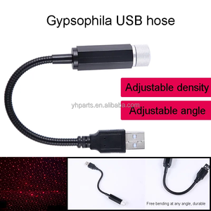 USB-1 LED <span class=keywords><strong>voiture</strong></span> <span class=keywords><strong>toit</strong></span> étoile veilleuse projecteur lumière intérieur ambiant nuit <span class=keywords><strong>ciel</strong></span> étoilé USB LED lumières décoratives - Product Image 6