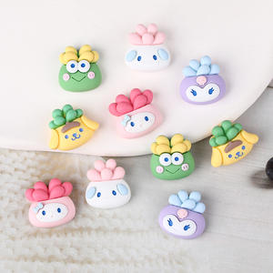 New Resin Accessories Cartoon Succulent <strong>Pot</strong> for Decoration - Product Image 4