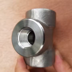 Tee 2 "ASME b16.11 rèn phù hợp nữ chủ đề SW CS A105 6000 # 3000lb 6000 # 3000lb A350 lf2 + N phụ kiện đường ống - Product Image 6