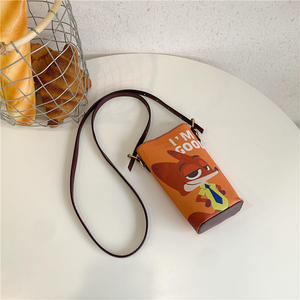 Sac Seau Cartoon Créatif Tendance pour Enfants, Sac Bandoulière en PU, Mignon Sac <span class=keywords><strong>de</strong></span> Téléphone Anime, Sac à l'Épaule Unique - Product Image 4