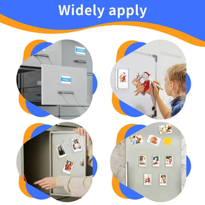 Pantalla DE FOTOS acrílica transparente de doble cara hecha a mano 6x9cm <span class=keywords><strong>Instax</strong></span> Mini Marco de imagen magnético Marco de plástico para imán de refrigerador - Product Image 5