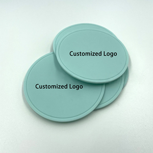 Custom Logo 10cm Silicone Drink Covers <b>Reusable</b> Wine Glass Lids Food for Outdoor Entertaining - Product Image 1