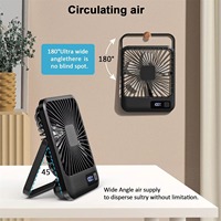 Drops hipping Shopify Fulfillment Agent 2025 Tragbarer USB-Akku mit 5 Geschwindigkeiten Ultra Leiser Tisch-Desktop-Lüfter für das Büro