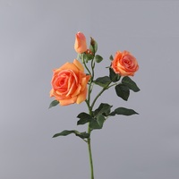 Dekorasi Pernikahan dengan Mawar Buatan Mawar Putih untuk Dekorasi Ruang Tamu