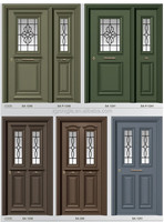 ABYAT-puerta de entrada con arco, casa moderna, puertas y ventanas de aleación de aluminio