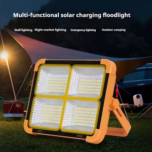 Đèn cầm tay siêu sáng cắm trại ngoài trời, sạc năng lượng mặt trời, đèn pha di động, đèn chiếu sáng khẩn cấp gia đình, đèn ABS - Product Image 3