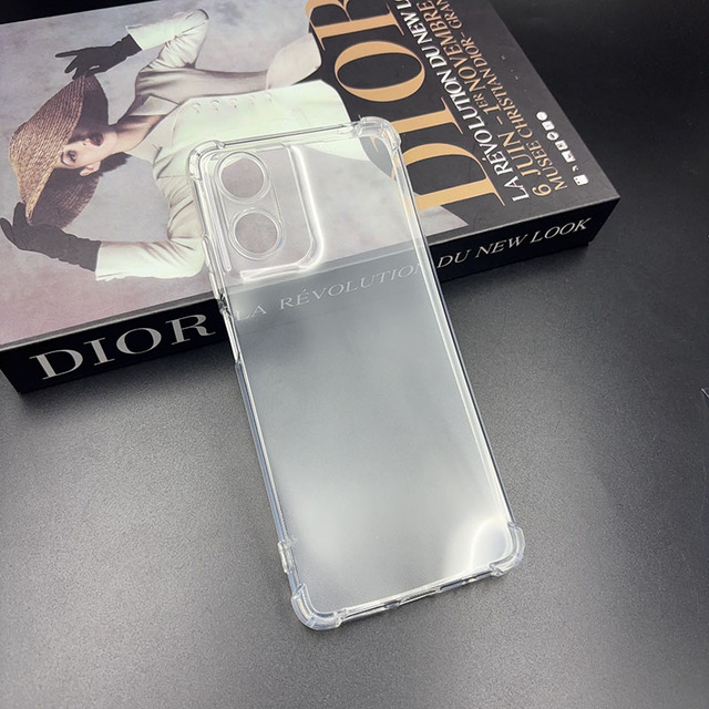 Factory Price for Motorola G04 G04S G05 Transparent Phone Cover Soft TPU Shockproof Phone Case for Motorola E14 E15 Customizable