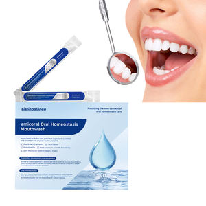 Enjuague Bucal Mini para el Cuidado Dental, Refrescante <span class=keywords><strong>con</strong></span> Sabor a Menta, Desechable, de Un Solo Uso, Tratamiento para la Recesión Gumal, Enjuague Bucal para Problemas Orales - Product Image 1