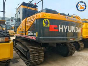 Excavadora HYUNDAI 220LC-9S Usada de Segunda Mano, Excavadora Hyundai R 220, Excavadora 225 LC-9 de Tamaño Mediano, Excavadora Usada de 22 Toneladas - Product Image 4