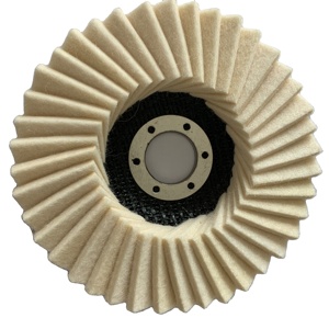 <span class=keywords><strong>5</strong></span> pouces <span class=keywords><strong>X</strong></span> 7/8 "tonnelle laine feutre rabat disque de polissage feutre disque roue de polissage pour <span class=keywords><strong>125</strong></span> meuleuse d'angle pour polir le verre métallique - Product Image 1
