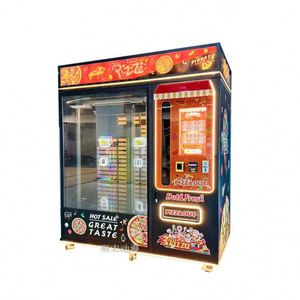 Distributeur automatique intelligent de pizzas entièrement automatisé, compatible SDK, fonctionne avec pièces/billets/cartes de crédit, multilingue, sans personnel, 69 pièces, 55 pouces - Product Image 5