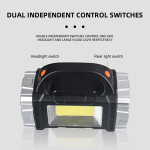 Cầm tay biển Spotlight siêu sáng đèn pin năng lượng mặt trời-Powered USB có thể sạc lại tìm kiếm di động cầm tay đèn lồng - Product Image 3