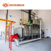 Caldera de Vapor a Gas Natural de 12 Toneladas ZOZEN de Funcionamiento Estable para Planta Química