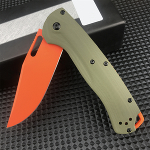 Envío desde EE. UU. <span class=keywords><strong>Cuchillo</strong></span> de Bolsillo Táctico con Mango G10 y Material S35V 15535, para Camping, Pesca, Caza, EDC, Cuchillos Plegables AXIS - Product Image 4