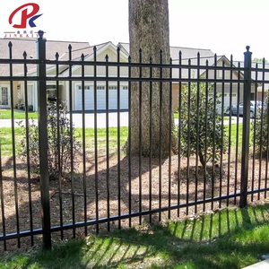 Clôture de jardin en acier galvanisé, résistance à la corrosion, vente directe d'usine, panneau d'intimité en gros, clôture en <span class=keywords><strong>fer</strong></span> forgé - Product Image 3