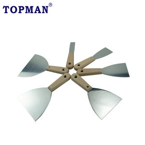 Raschietto Topman da 3 pollici in acciaio inossidabile con manico in legno di faggio raschietto da parete Putty Knifel - Product Image 5