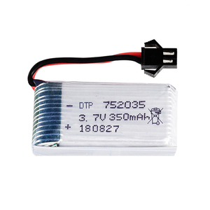 Baterai Lipo RC Grosir 752035 3.7v 350mah 20C untuk Drone 4k - Product Image 1