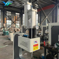 Machine de rivetage pneumatique pour armoires électriques, presse à sertir pneumatique à cadre en C pour l'assemblage de plaques d'armoires en acier inoxydable
