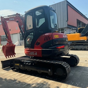 Miniexcavadora de cadenas U55 de 6 toneladas con motor CE/EPA, PLC y motor de alta eficiencia, modelo KX165, en venta - Product Image 4