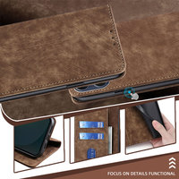 Étui portefeuille en cuir avec support magnétique pour Tecno Camon 50 Pro 40 Spark 50 40, coque à rabat personnalisée en gros pour Tecno Pop 20 10