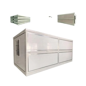Casa prefabbricata <span class=keywords><strong>design</strong></span> in acciaio minuscoli <span class=keywords><strong>moduli</strong></span> resort in fibra di vetro più economico pannello composito ville parti portatile calibro leggero - Product Image 2