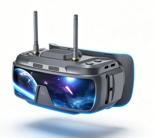 แว่นตา FPV 5 8G VR200 หน้าจอ IPS ขนาด 3.5 นิ้ว 1024*600 ตัวรับสัญญาณแบบ Dual Diversity พร้อม DVR ช่องต่อ HDMI ปรับสายตาสั้นได้ 0-700 องศา FPV - Product Image 4