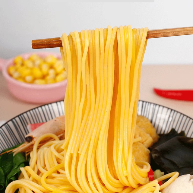 Nihewan Hot Sale  Organic Corn Bulbak Glass  Noodles  High Protein Instant Noodles  Breakfast Whole Grain Instant  Corn  Noodles