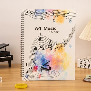 Wholesale Custom Printed <b>A4</b> Music Sheet <b>Folder</b> Waterproof Cover For Music School Piano Students - Product Image 3