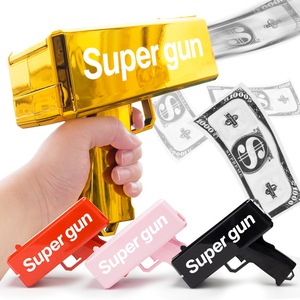 Nueva llegada dinero electrónico pistola niños adultos <span class=keywords><strong>billetes</strong></span> moda juguete Club Bar vacaciones boda cumpleaños fiesta suministros - Product Image 2