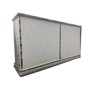 Fábrica al por mayor comercial supermercado equipo de refrigeración refrigeradores verticales cerveza enfriador congelador pantalla abierta nevera - Product Image 4