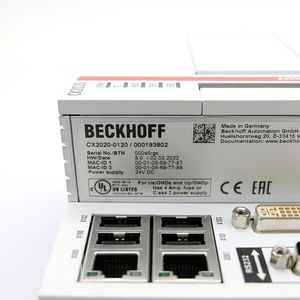 Módulo PLC Beckhoff CX2020-0120, Controlador CPU, Fuente de Alimentación Industrial CX2020-0120 Serie CX, Gran Venta - Product Image 4