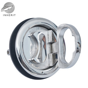 Verrou de pont Inherit 76 mm en acier inoxydable 316 pour quincaillerie marine avec poignée courbée pour trappe de pont - Product Image 3