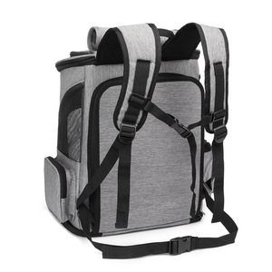 Mochila plegable para gatos y perros, bolsa de viaje al aire libre, senderismo, soporte inferior más grueso ventilado - Product Image 6