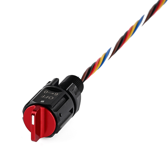 Subsea Switch for ROV/AUV Rotary Waveband Knob Control Drone Accessories for Switching Between Different Waveband Positions