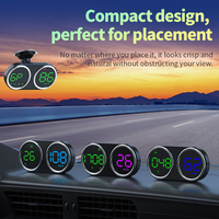 Compteur de vitesse GPS HUD double écran WiiYii G28 2026 avec lumière ambiante et Type-C pour toutes les voitures à essence