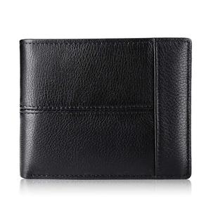 Men's Genuine <b>Leather</b> Bi-Fold <b>Wallet</b> Dark Brown RFID Protection Multi-Card Slot Business Style 6 Inch Everyday Use - Product Image 5
