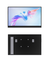 Moniteur portable tactile 15,6 pouces 1080P avec haut-parleur intégré, compatible OEM, pour jeux et écran large étendu pour ordinateur portable